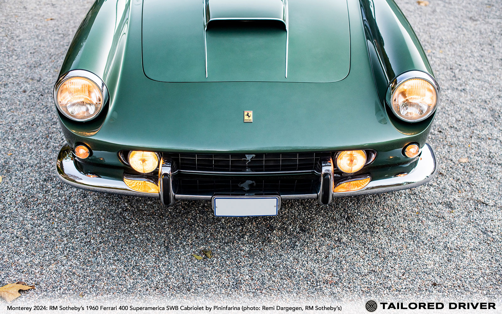 Monterey Preview: 1960 Ferrari 400 Superamerica SWB Cabriolet for Auction with RM