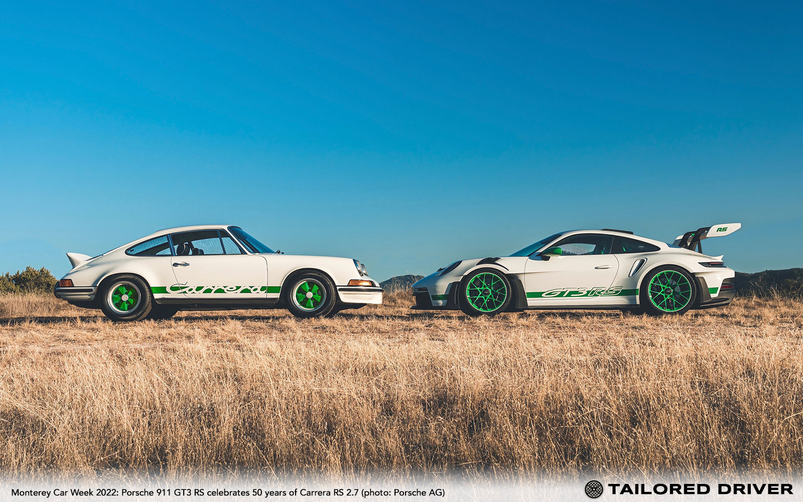 Porsche 911 GT3 RS Celebrates 50 Years of Carrera RS 2.7