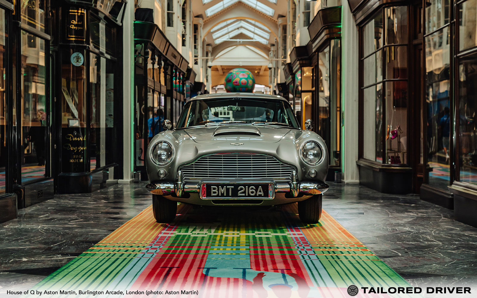 Aston Martin Celebrates 60th Anniversary of Goldfinger with 007-Inspired Secret Experience in the Heart of London