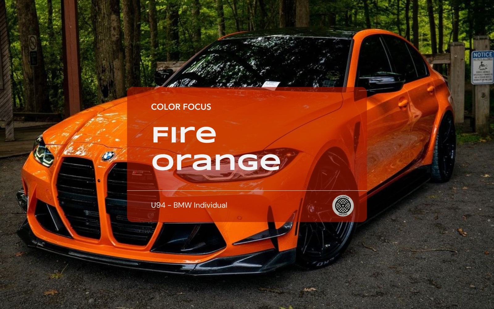 BMW Individual Fire Orange – U94