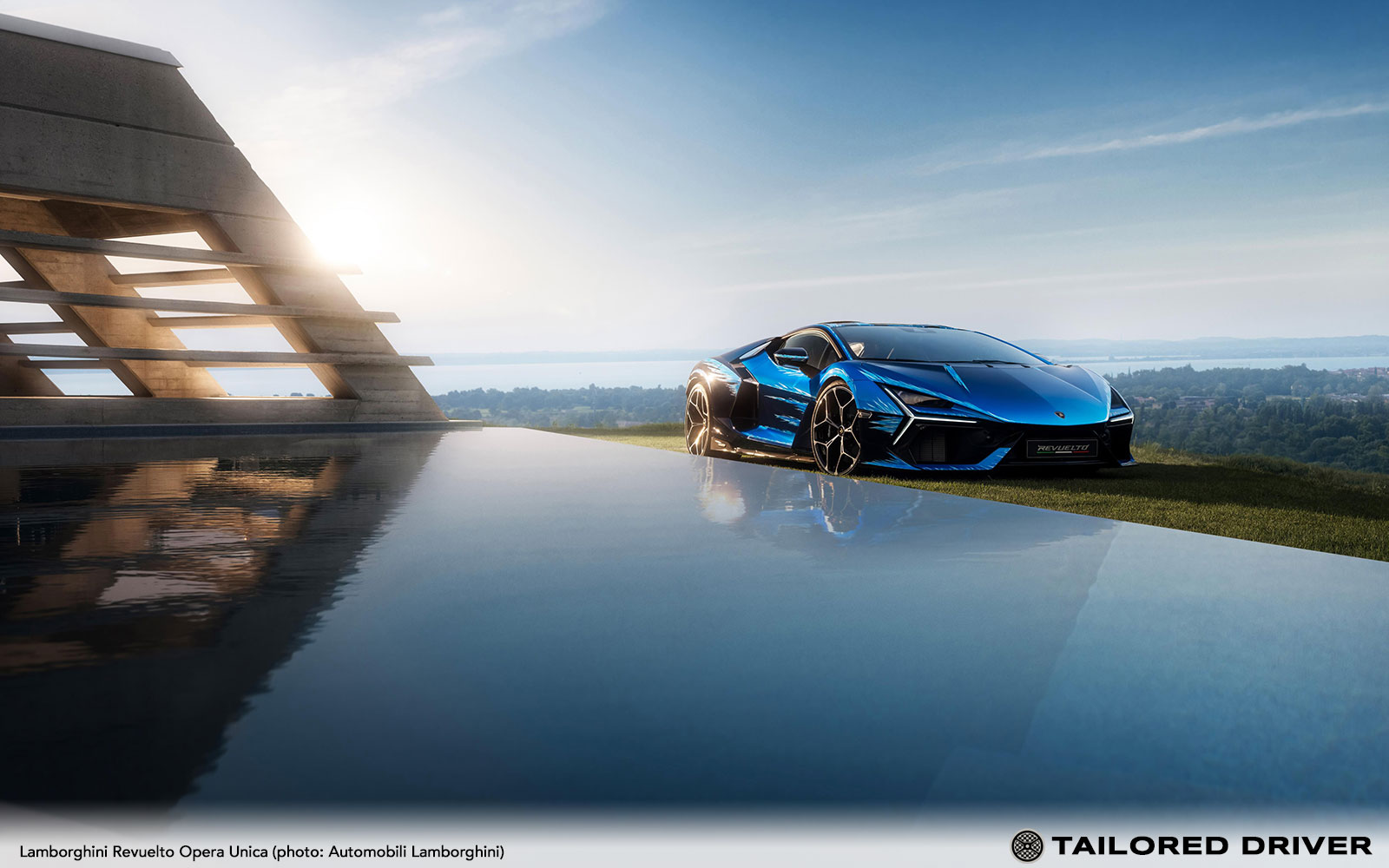 Lamborghini Revuelto Opera Unica Sculpted by Sardinian Seascapes