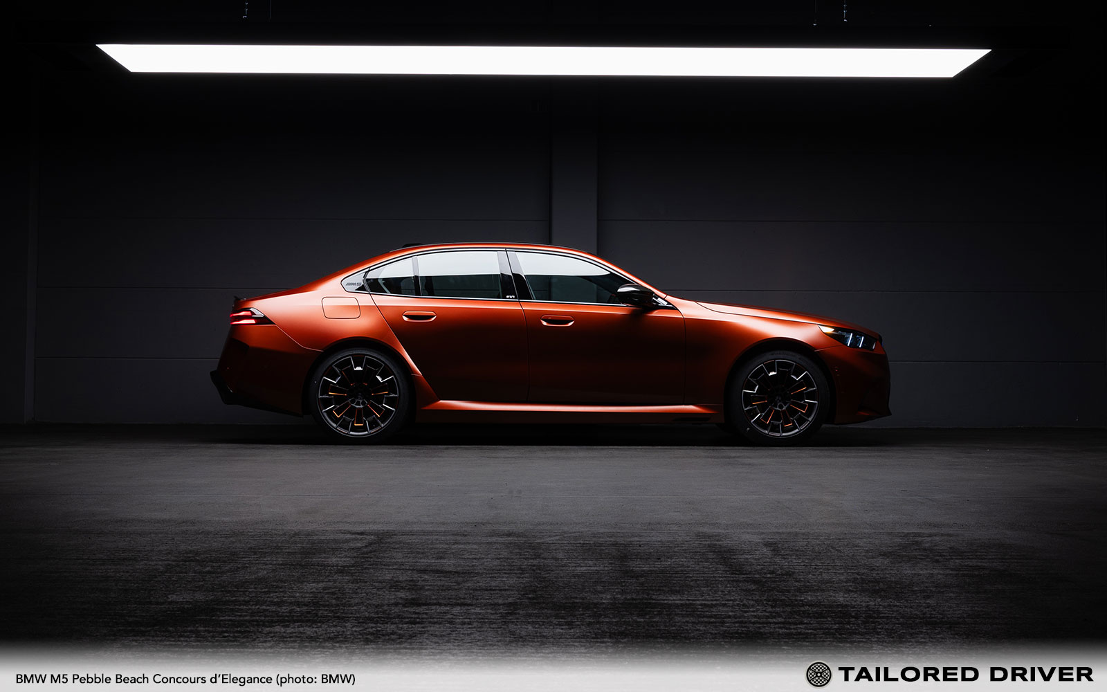 2025 BMW M5 Pebble Beach Concours d’Elegance #1 of 1 to be Live Auctioned for Charity by Gooding & Company During Monterey Car Week