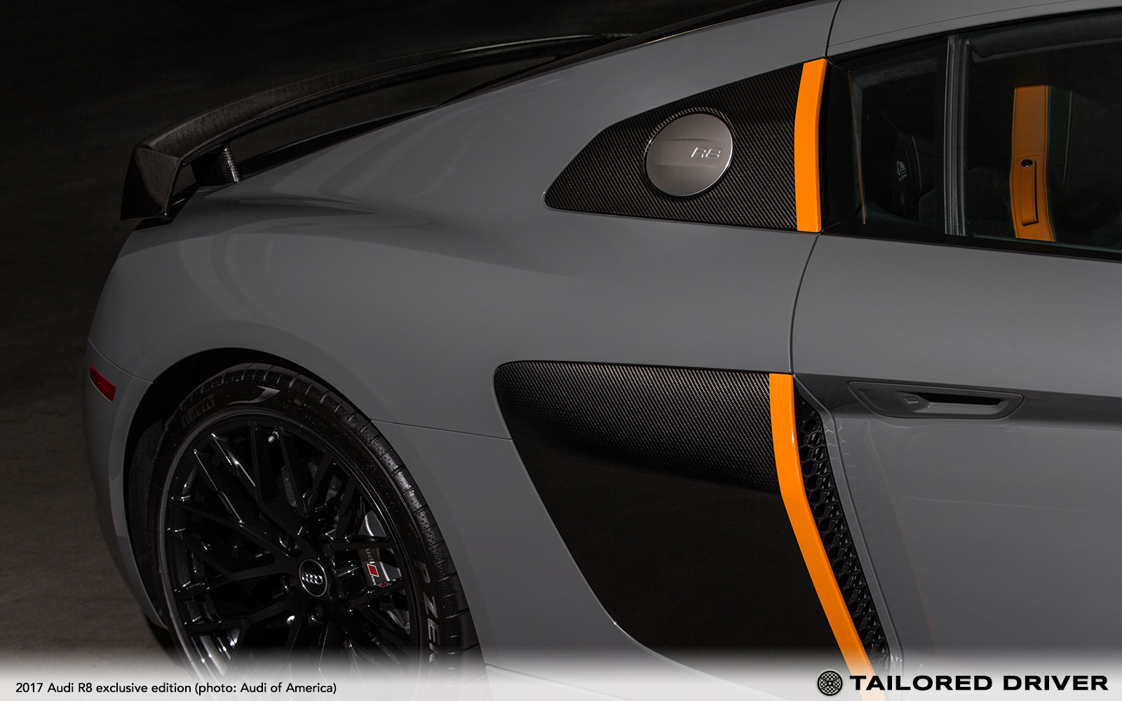 Audi Debuts First U.S. Laser Light on 2017 R8 V10 plus exclusive