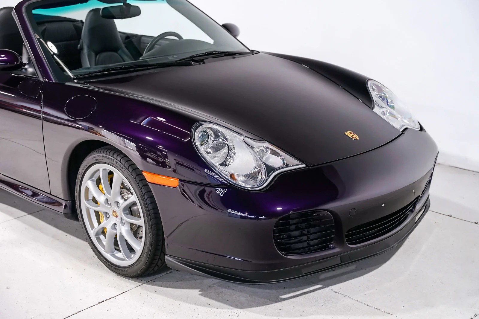 Market Find: Paint to Sample Viola Metallic Porsche 911 Turbo S Cabriolet