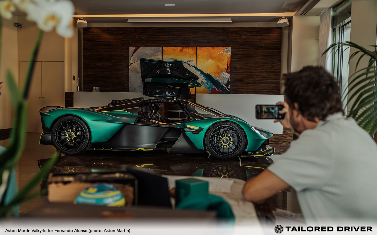 Fernando Alonso Gets Aston Martin Valkyrie