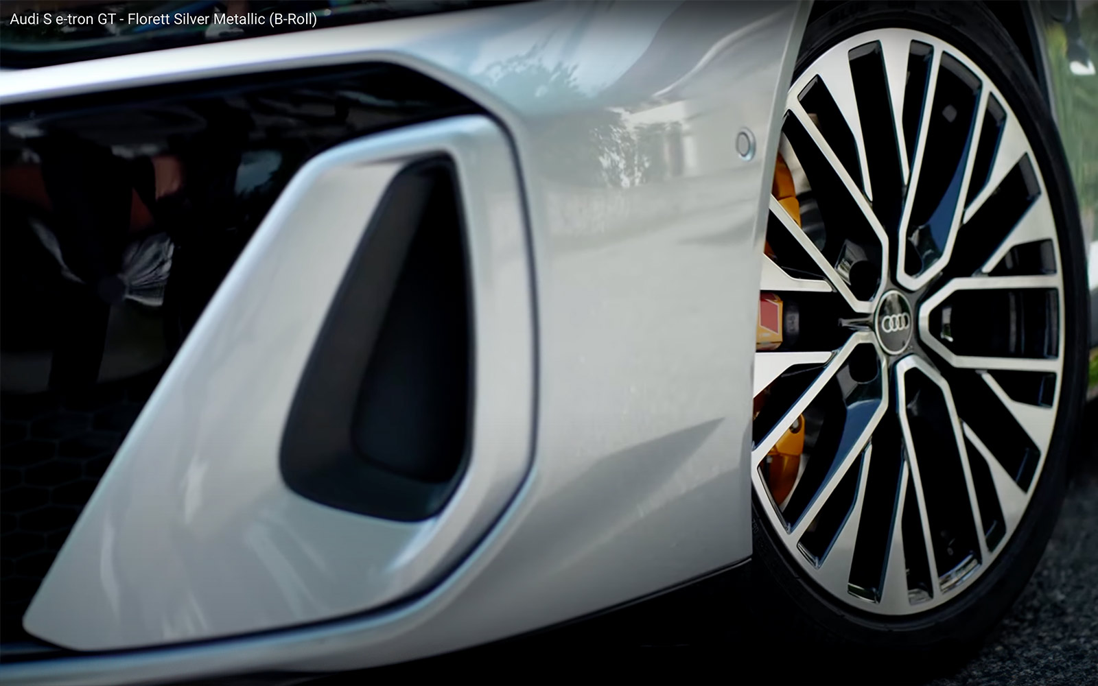 Video: Audi Florett Silver on 2025 S e-tron GT
