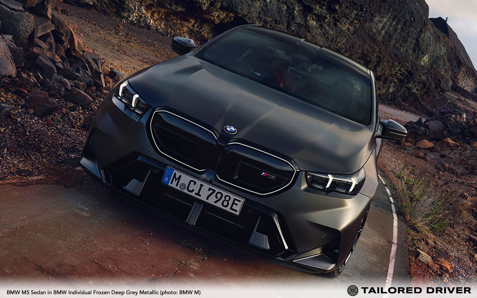 Color Check: BMW Individual Frozen Deep Grey Metallic G90 M5