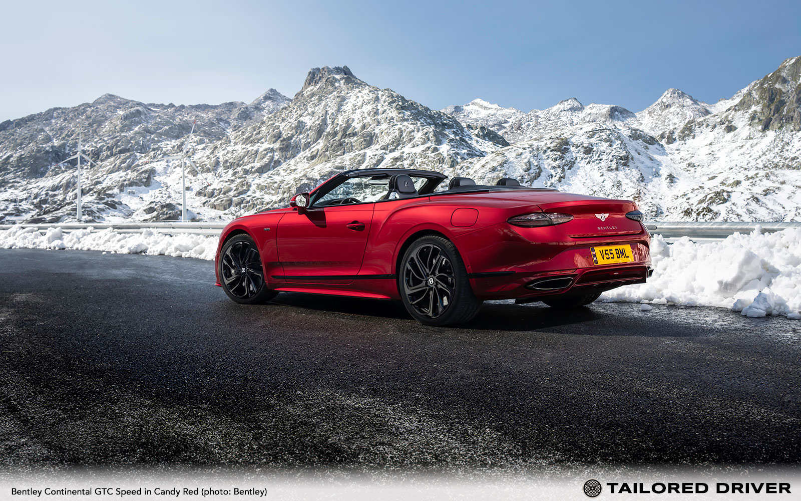 Color Check: Bentley Continental GTC Speed First Edition in Candy Red