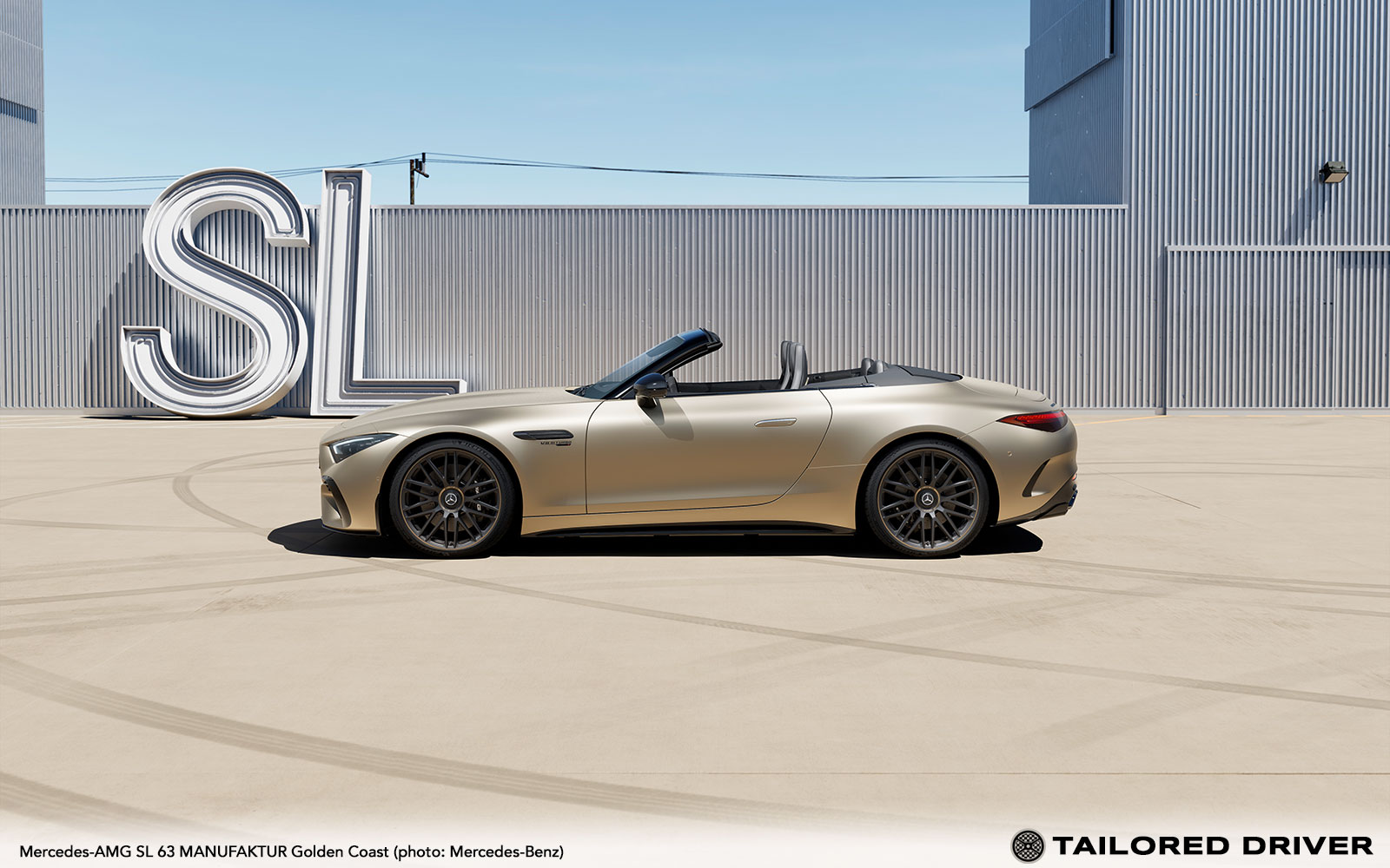 Mercedes-AMG SL 63 MANUFAKTUR Golden Coast: Exclusive Edition Performance Roadster