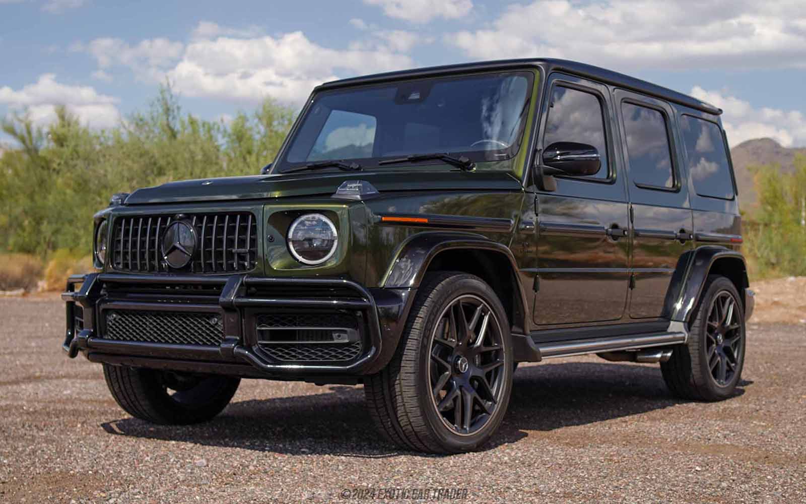 Market Find: 2024 Mercedes-Benz G63 AMG in Manufaktur Olive Metallic