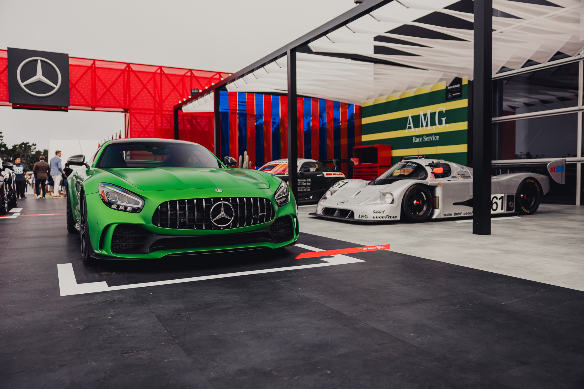 Color Check: Green Hell Magno Mercedes-AMG GT R at Pebble Beach