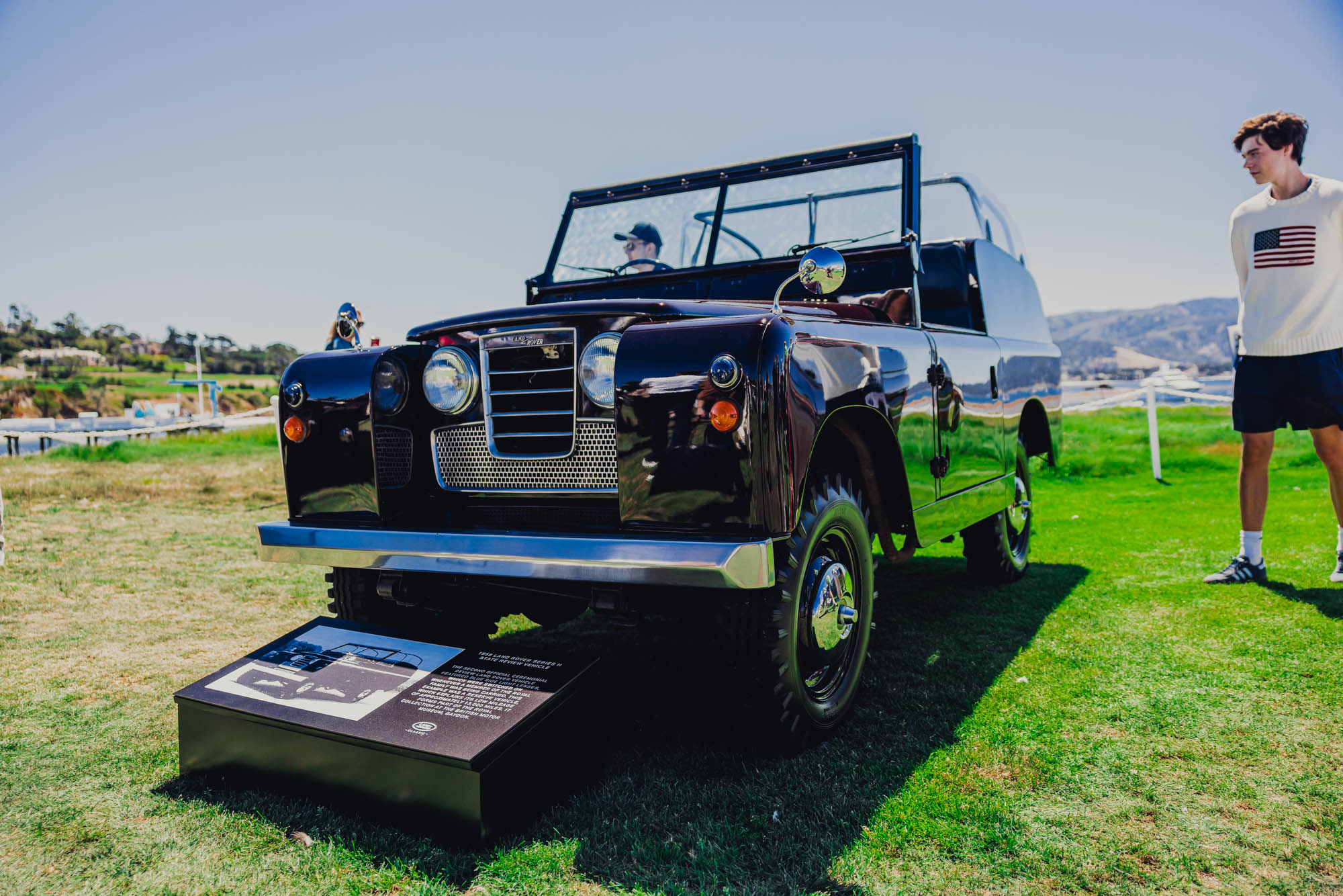 Feature: Queen Elizabeth’s State Review Land Rovers In Class of Their Own at Pebble Beach