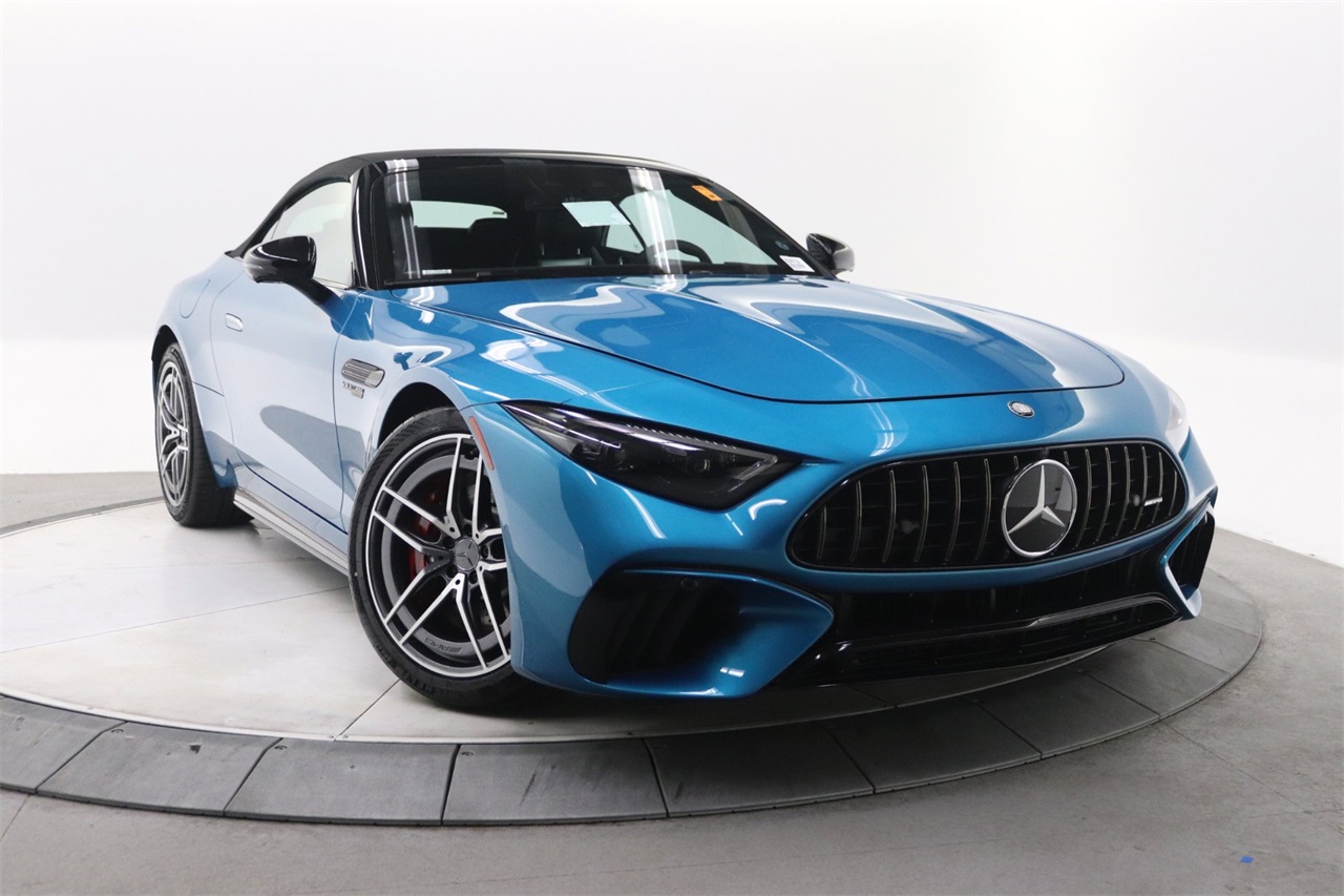 Market Find: MANUFAKTUR Hyper Blue Metallic Mercedes-AMG SL 55 Roadster
