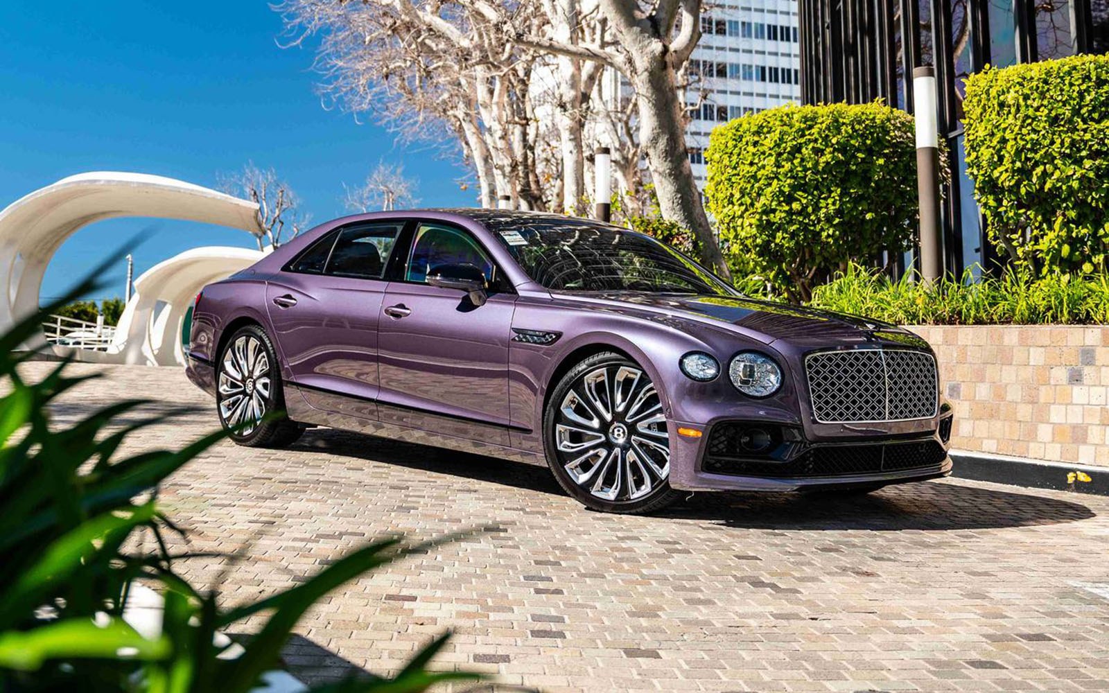 Color Check: Bentley Flying Spur Mulliner in Grey Violet