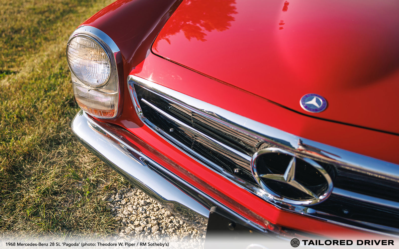 Market Find: Signal Red ’68 Mercedes-Benz 280 SL ‘Pagoda’ in RM Sotheby’s Hershey Sale