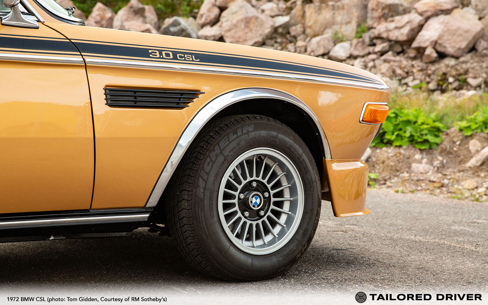 Market Find: Ceylon Metallic 1972 BMW 3.0 CSL in RM Sotheby’s Münich Sale