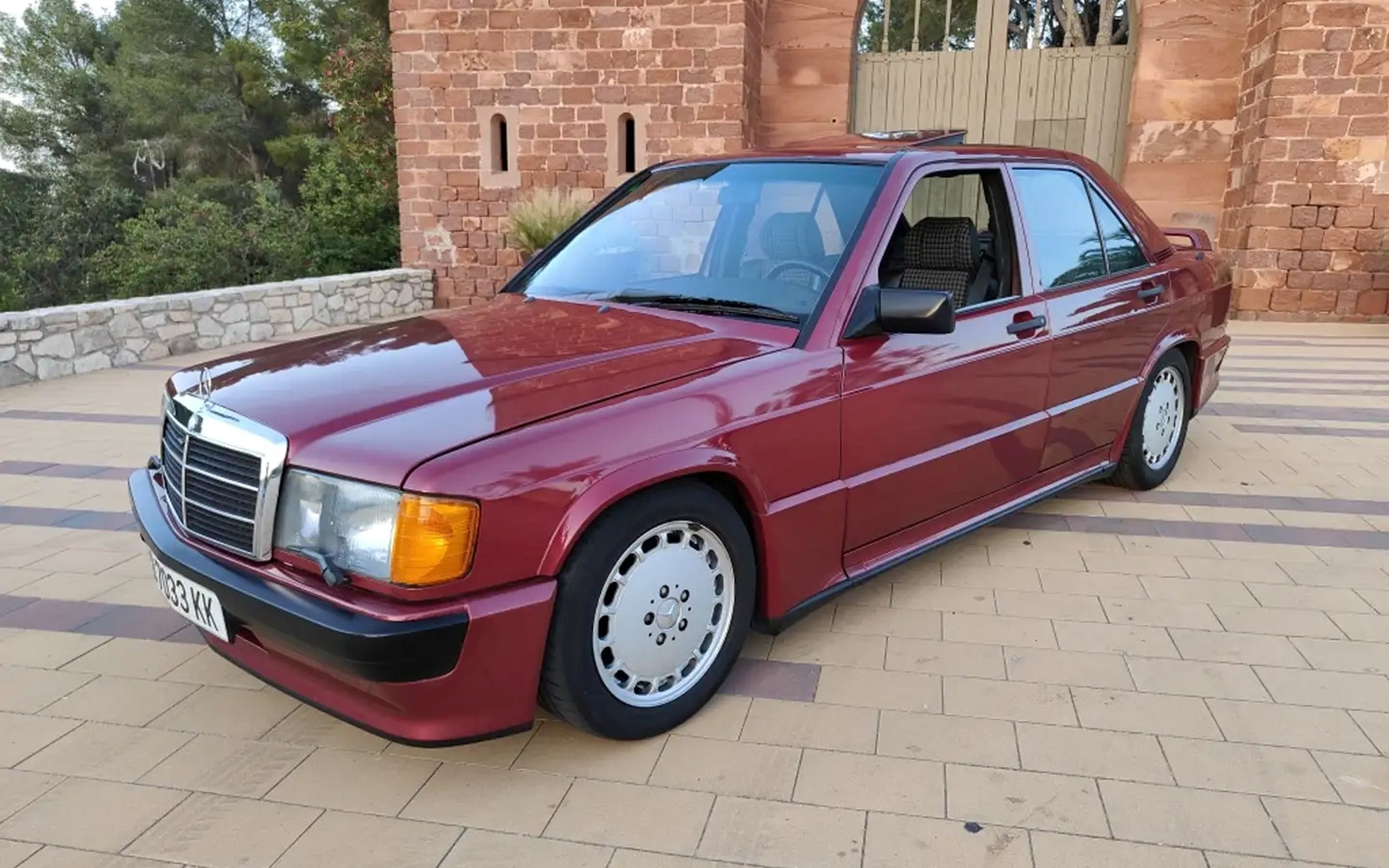 Market Find: Almadin Red 1989 Mercedes-Benz 190E 2.5-16 in Italy