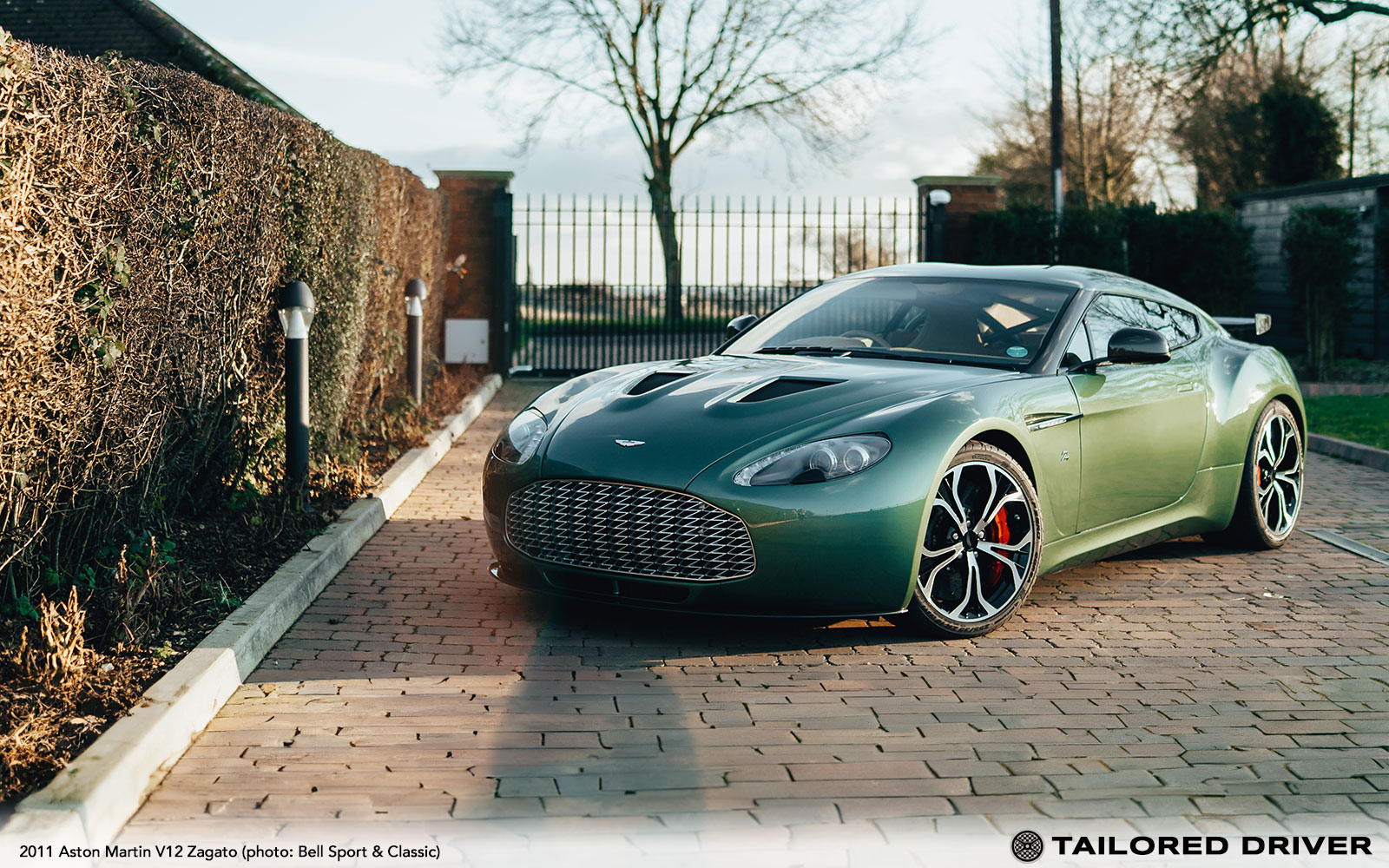 Only Fully Aluminum-Bodied Aston Martin V12 Zagato in Existence Goes on Sale