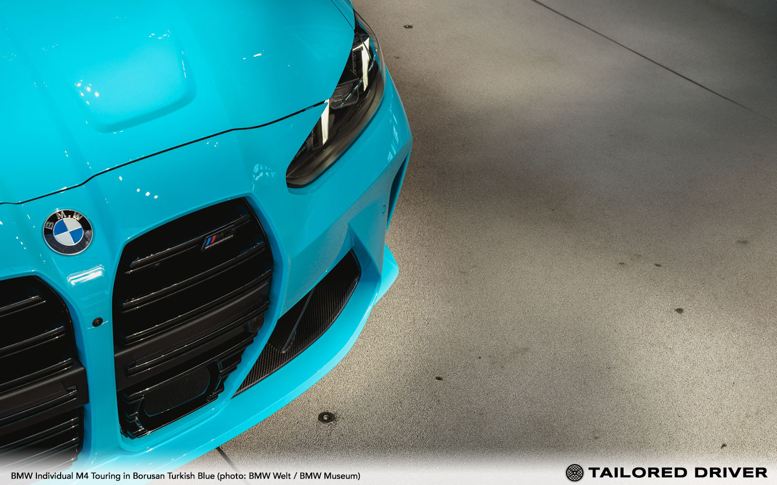 Color Check: Revisiting Borusan Turkish Blue by BMW Welt / BMW Museum