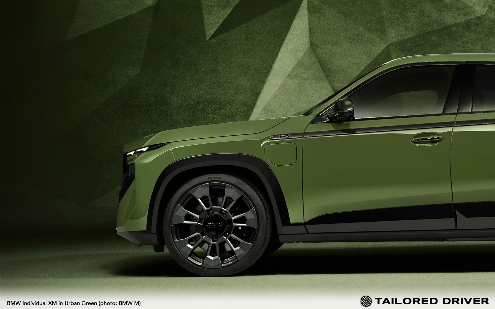 Color Check: BMW Individual Urban Green Solid on XM