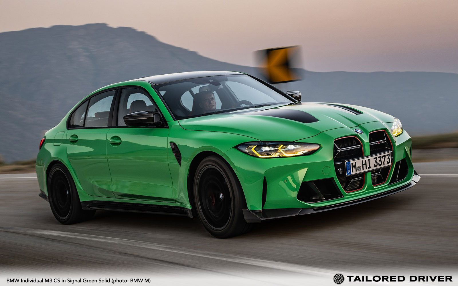 Color Check: M3 CS in BMW Individual Signal Green Solid