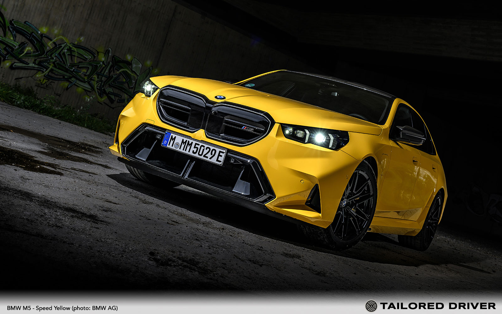 Color Check: New BMW M5 Sedan in Speed Yellow