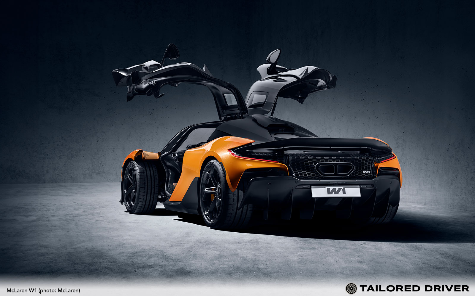 New McLaren W1 Supercar