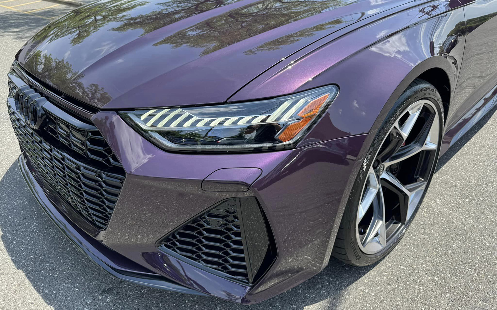 Market Find: Audi exclusive Merlin Purple RS 6 Avant performance in Englewood, NJ