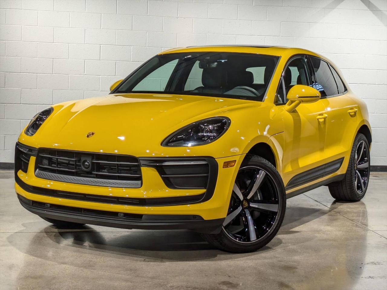 Market Find: Paint to Sample Speed Yellow Porsche Macan