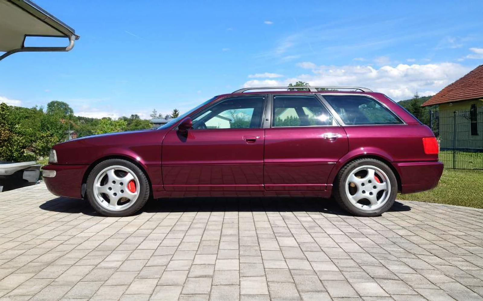 Market Find: Rare Ruby Red 1994 Audi RS2 Hits Market in Austria