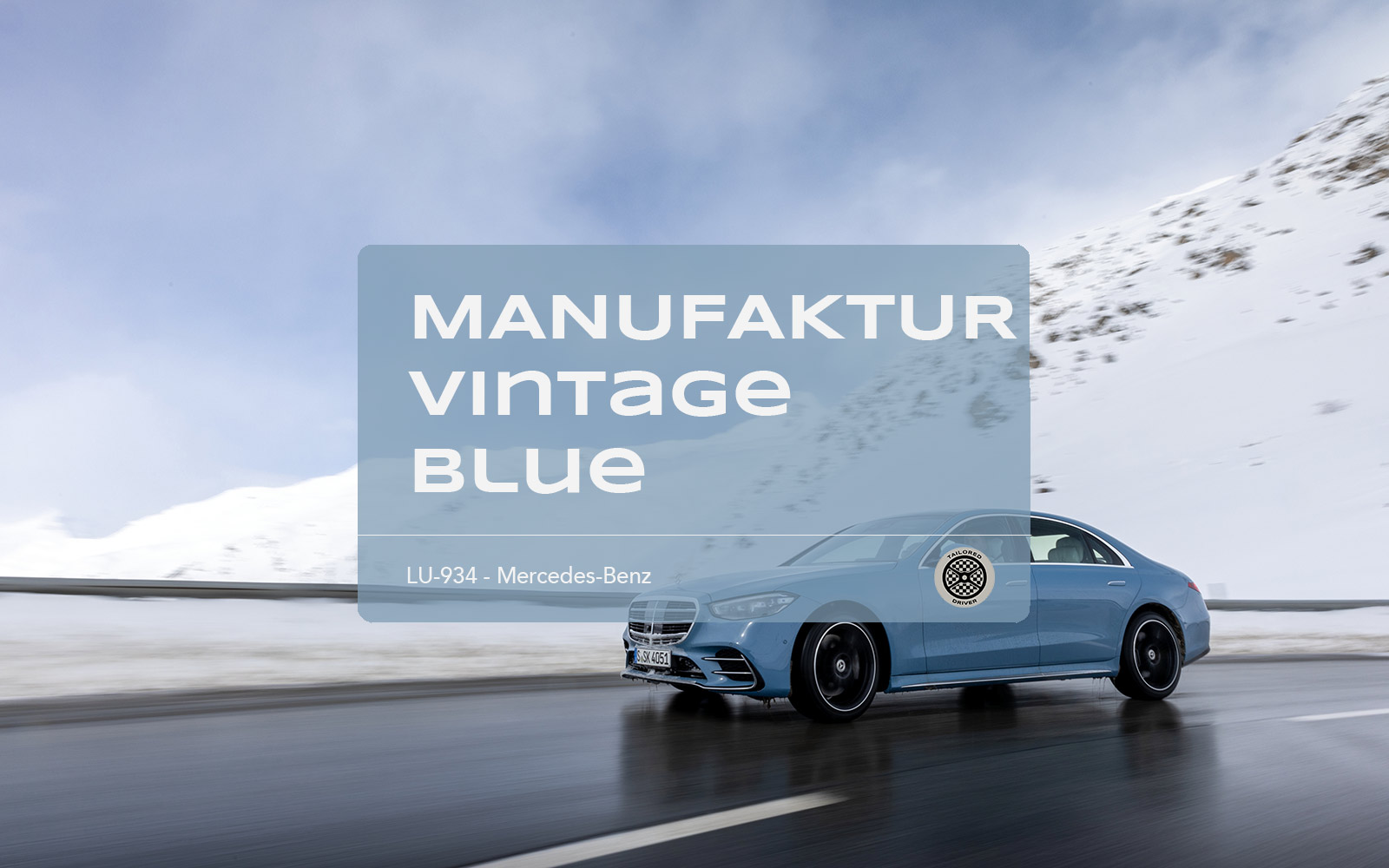 Color Focus: Mercedes-Benz MANUFAKTUR Vintage Blue – LU-934