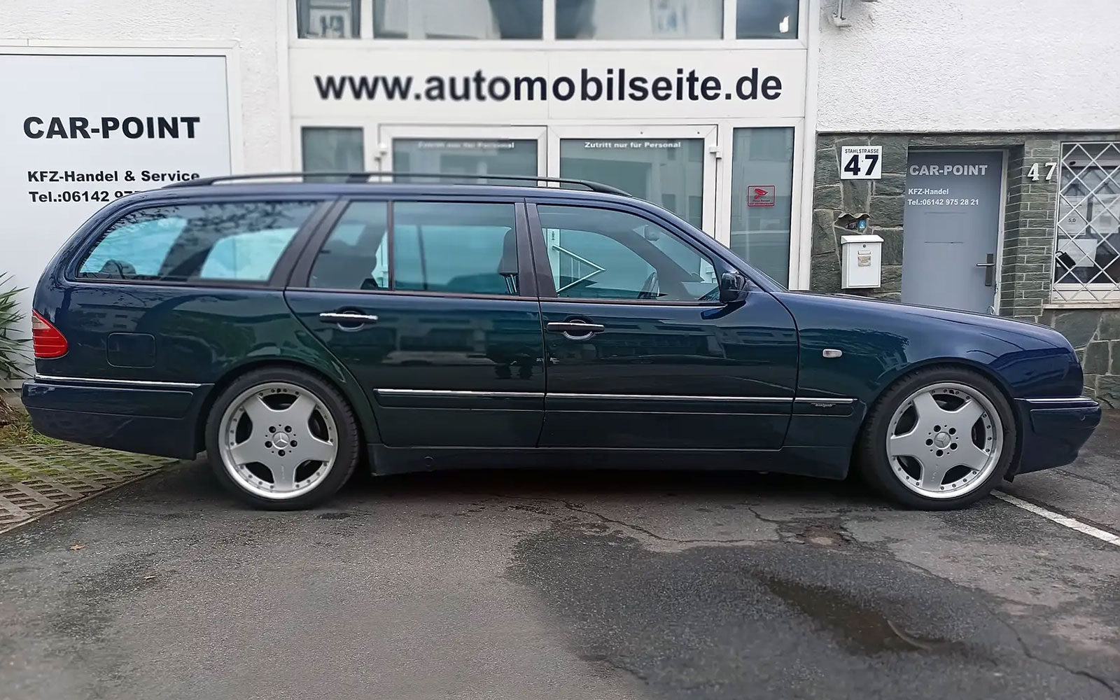 European Market Find: Mystery Blue 1999 Mercedes-Benz E 55 AMG Avantgarde Wagon