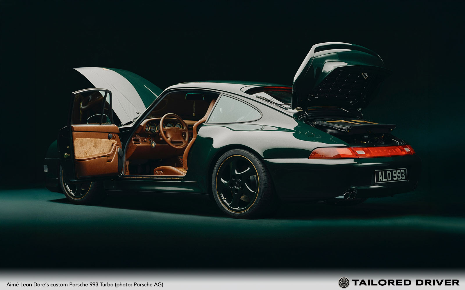 Aimé Leon Dore‘s custom Porsche 993 Turbo Pays Homage to New York