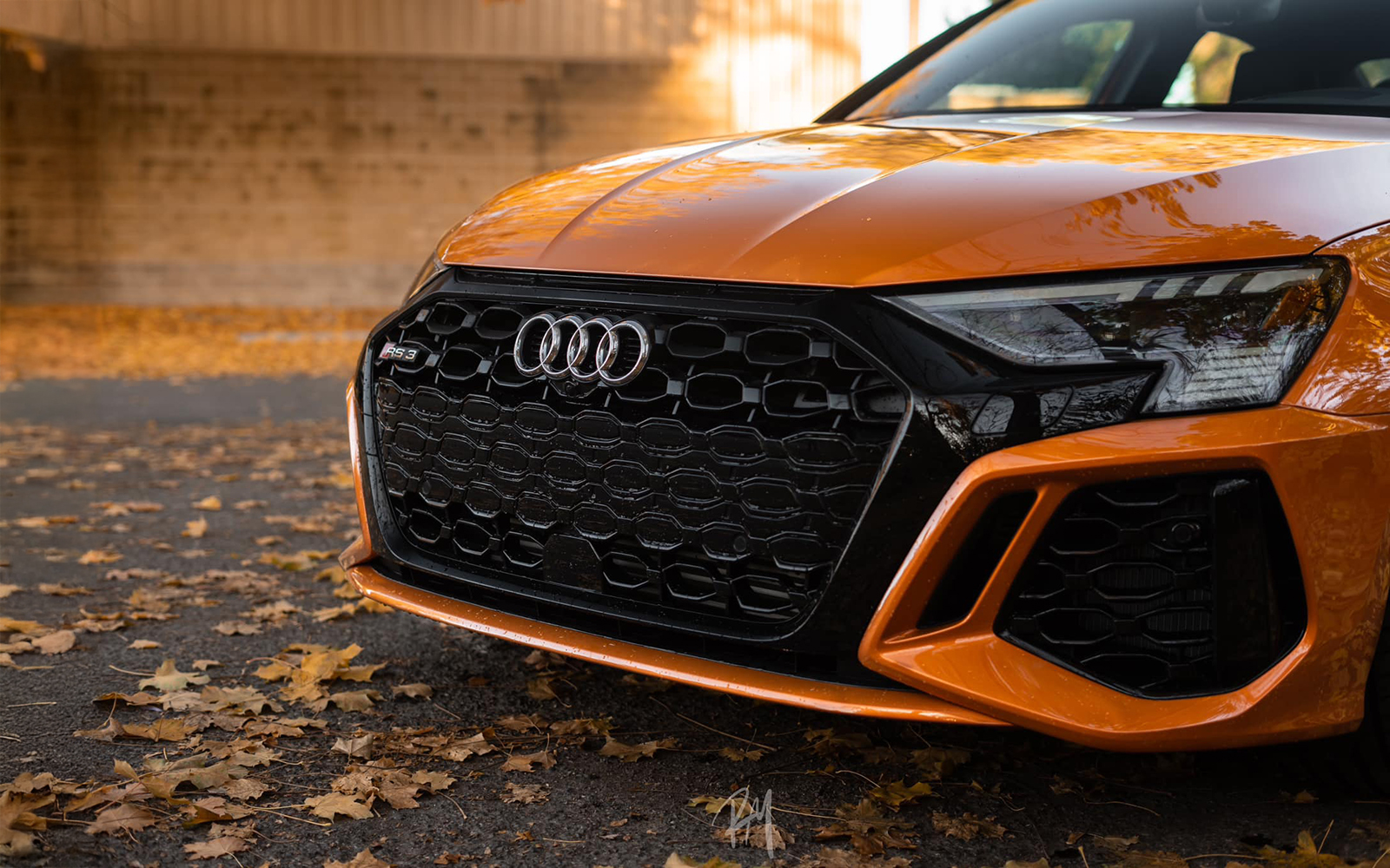 Color Check: Samoa Orange Audi RS 3 Sedan