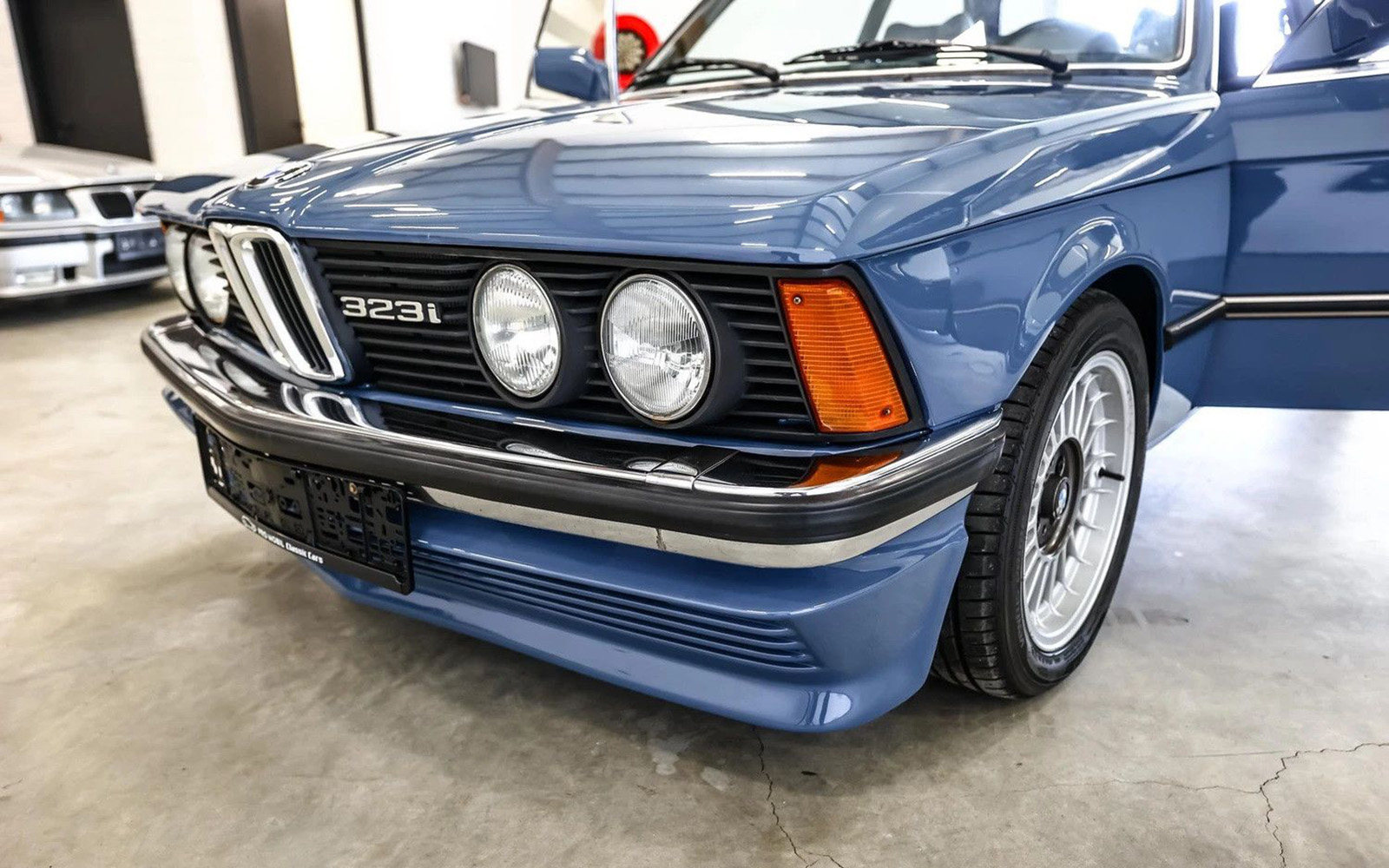 European Market Find: Restored 1980 BMW 323i in Biscay Blue