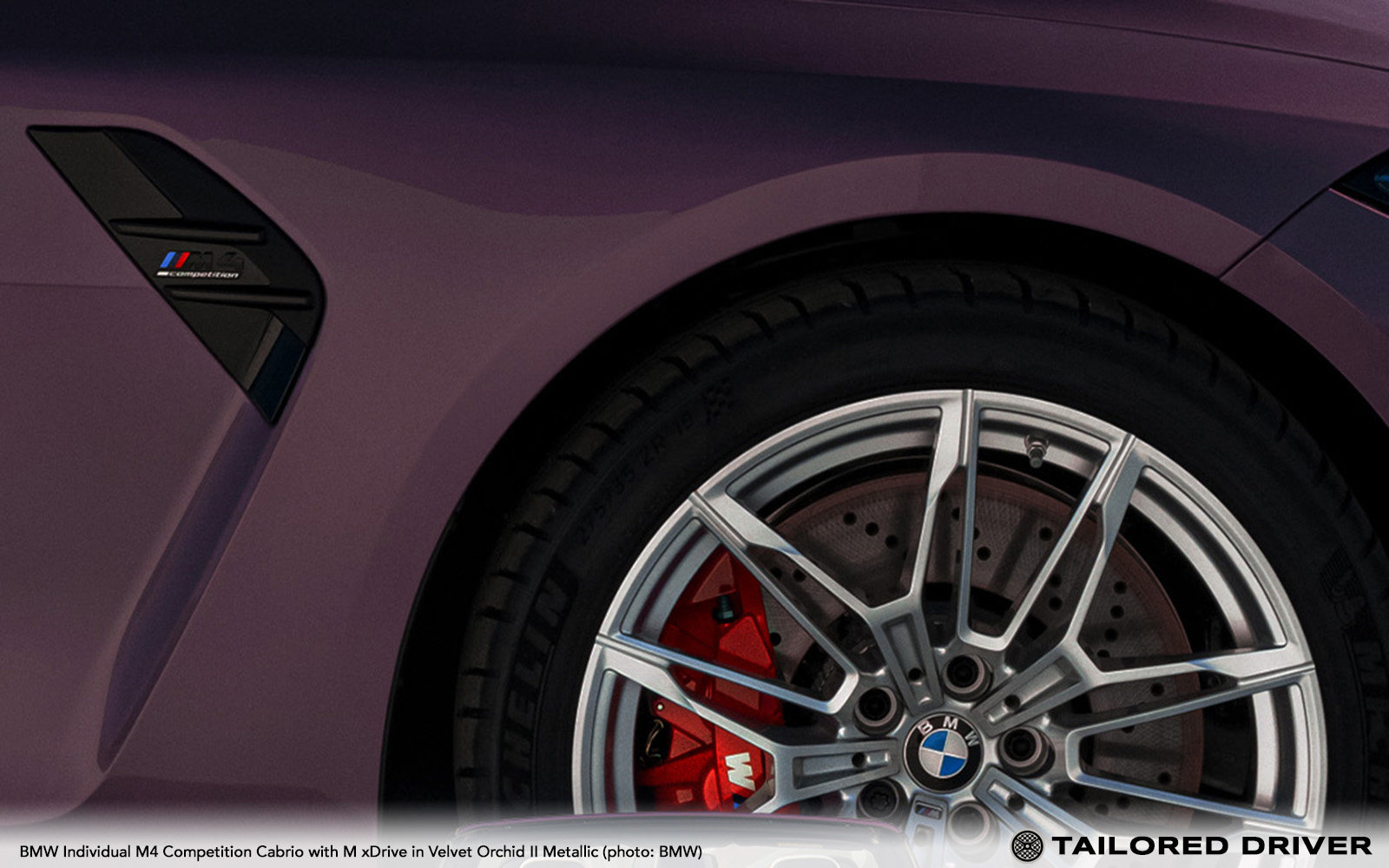 Color Check: M4 Competition Cabrio in BMW Individual Velvet Orchid II Metallic