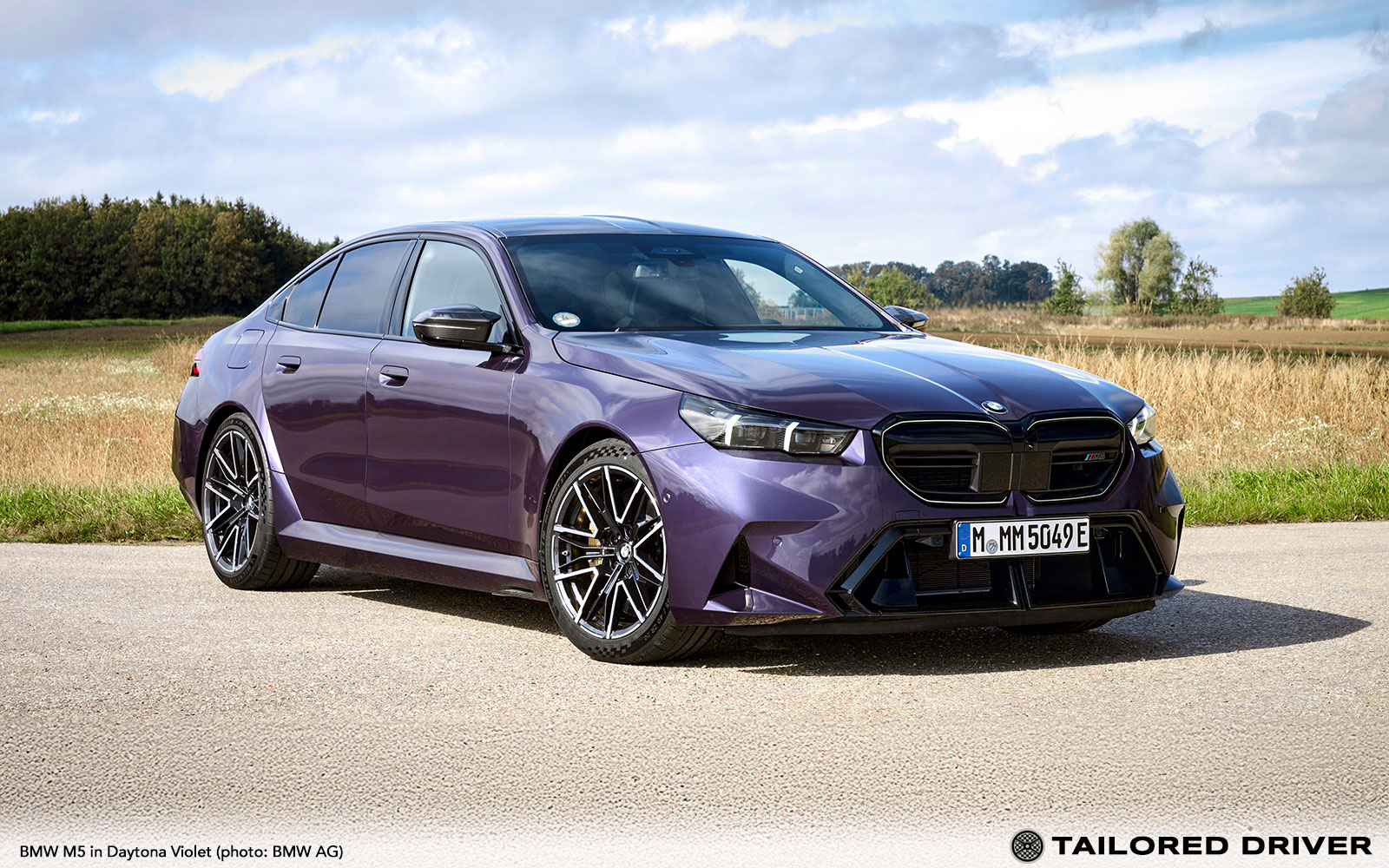 Color Check: New BMW M5 in Daytona Violet Metallic
