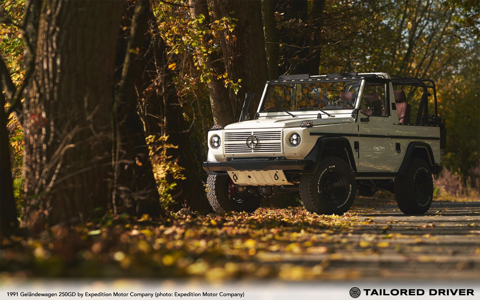 Expedition Motor Company’s Latest G-Wagen Pays Homage to Air-Transported Military Reconnaissance 4X4s