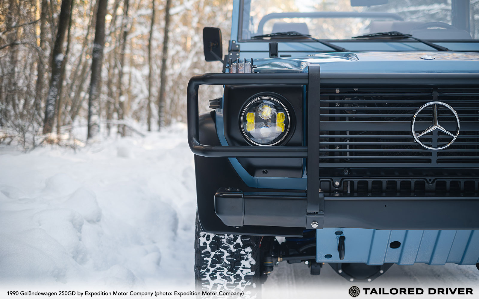 Expedition Motor Company’s Latest China Blue 250 GD G-Wagen