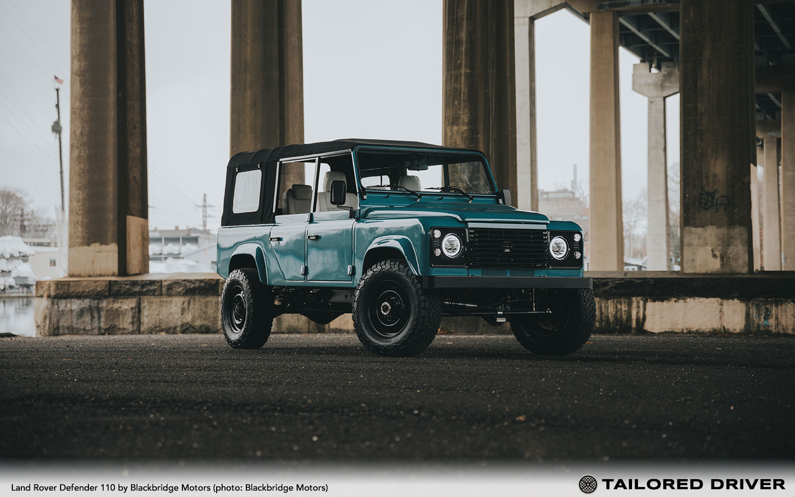 Blackbridge Motors Unveils Newest Defender 110 with Jeep Wrangler Chassis