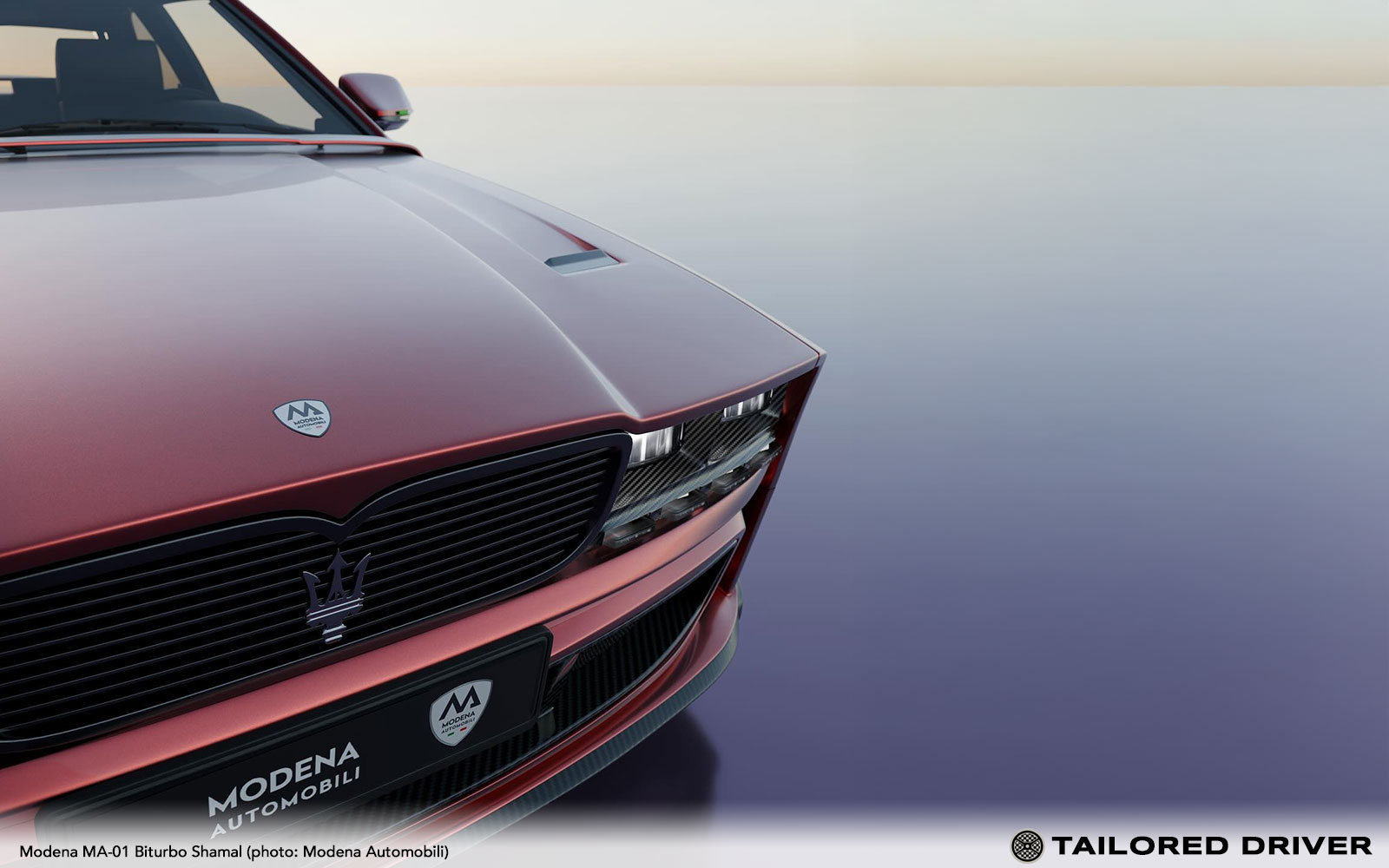 Modena MA-01 Reimagines Maserati Biturbo Shamal