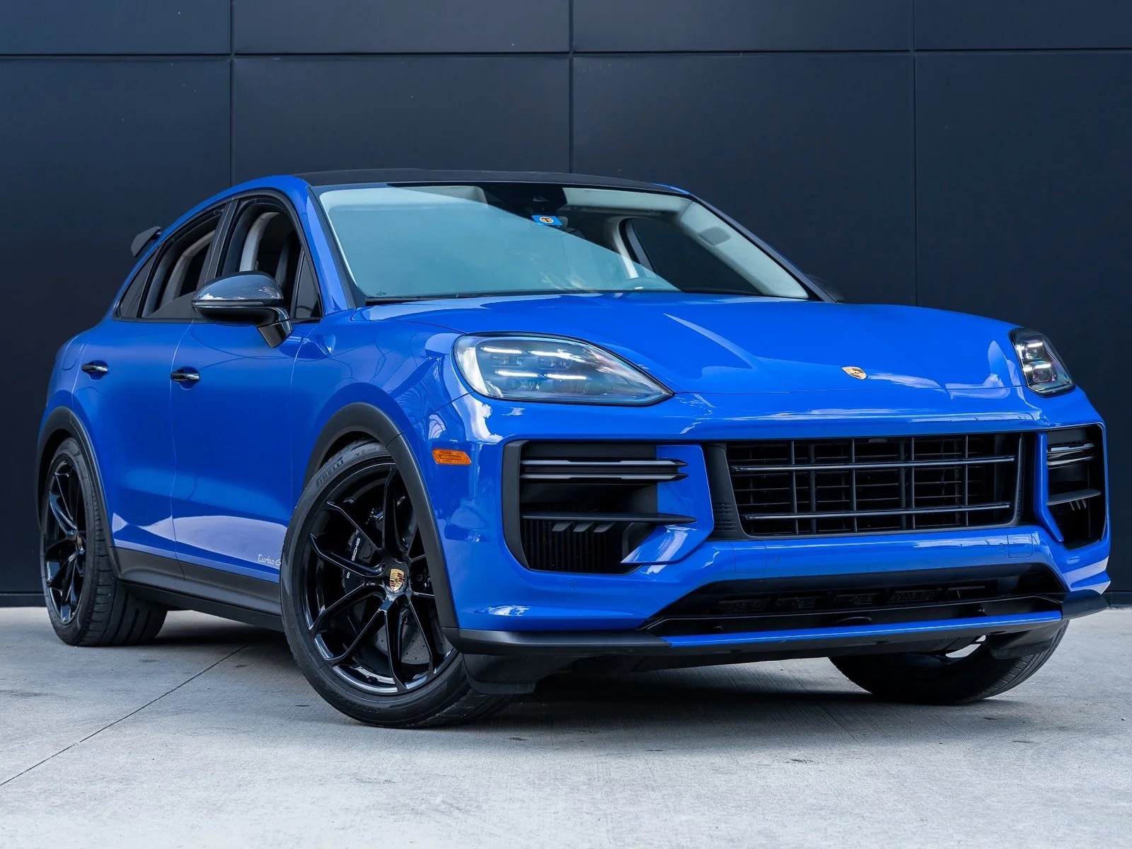 Market Find: 2024 Porsche Paint to Sample Nogaro Blue Cayenne Turbo GT
