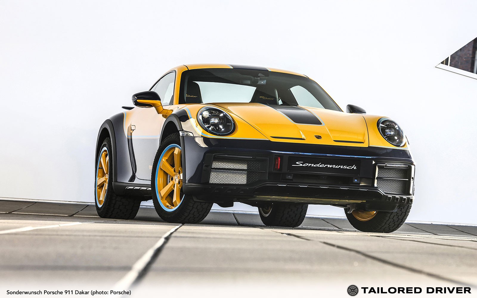 Sonderwunsch Porsche 911 Dakar Shines with Extraordinary Design