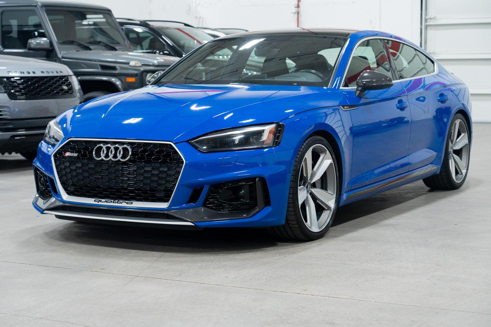Market Find: 2019 Audi exclusive Nogaro Blue RS 5 Sportback
