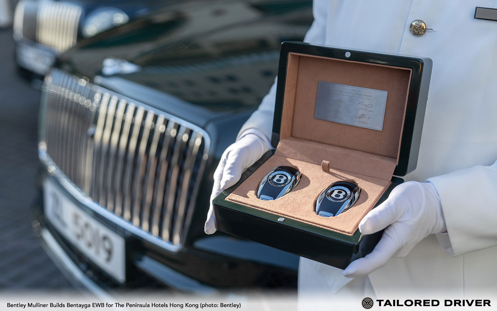 Bentley Bentayga EWB Brings Extended Luxury to The Peninsula Hotel Hong Kong