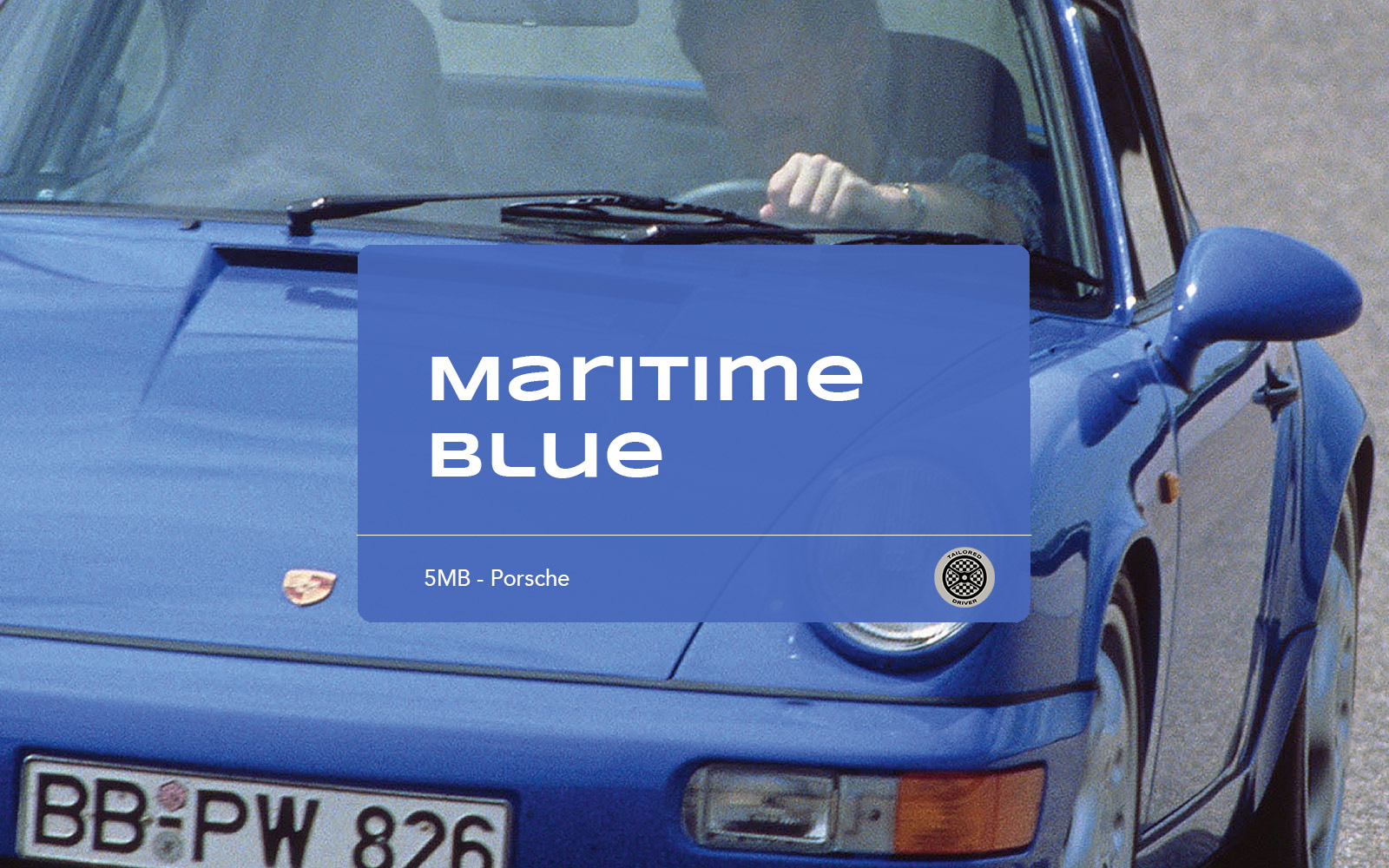 Color Focus: Porsche Maritime Blue – 5MB