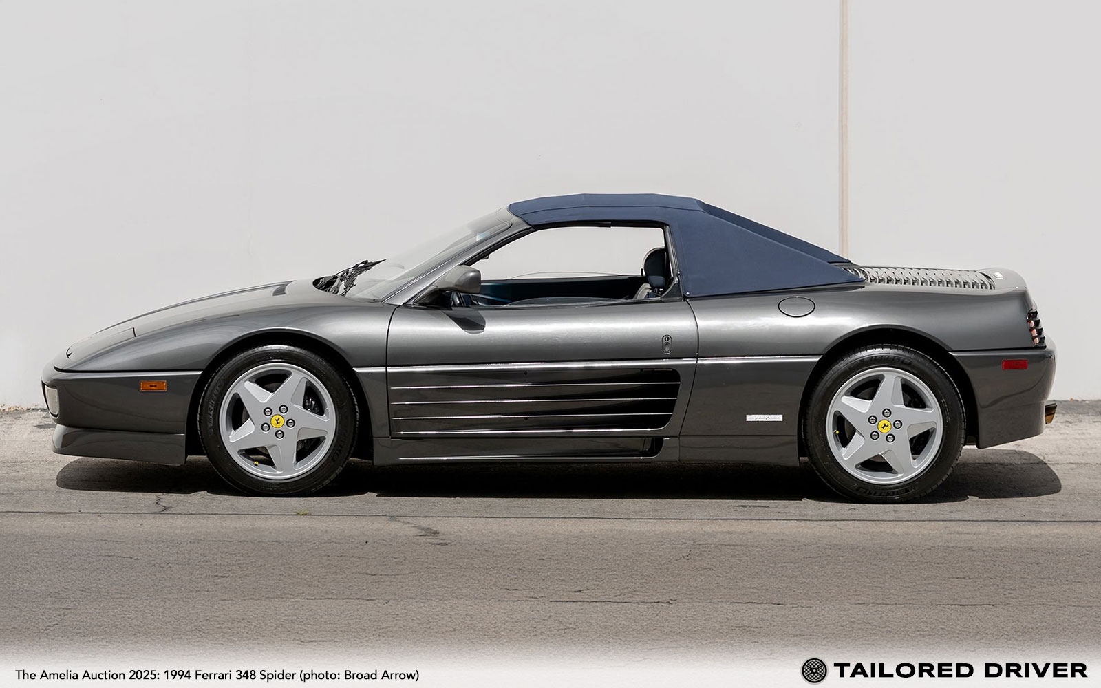 Market Find: Canna di Fucile Ferrari 348 Spider in Broad Arrow Amelia Sale