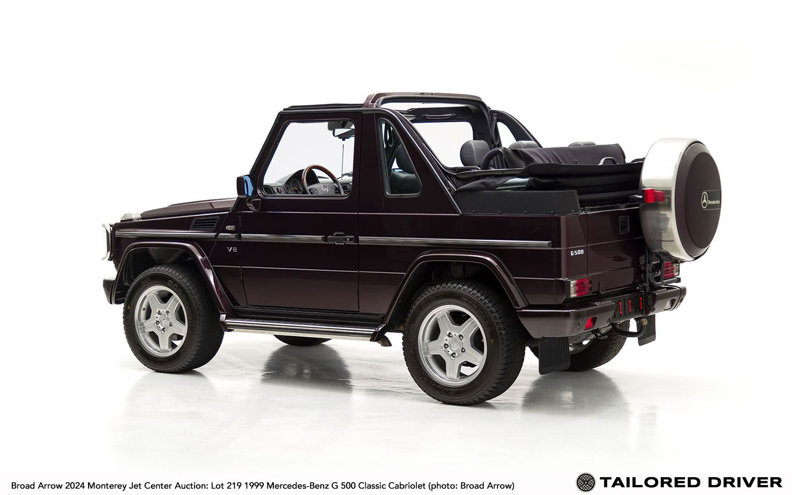 Market Find: Mercedes-Benz G 500 Classic Cabriolet at Broad Arrow Monterey