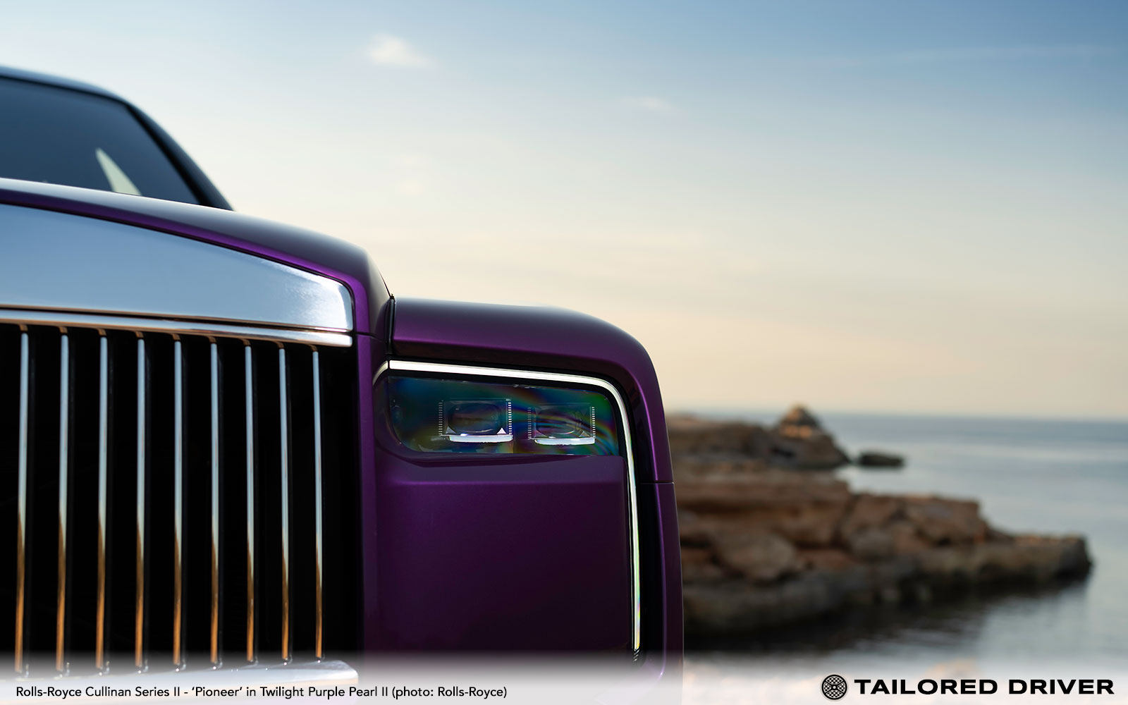 Color Check: Rolls-Royce Cullinan Series II in Twilight Purple