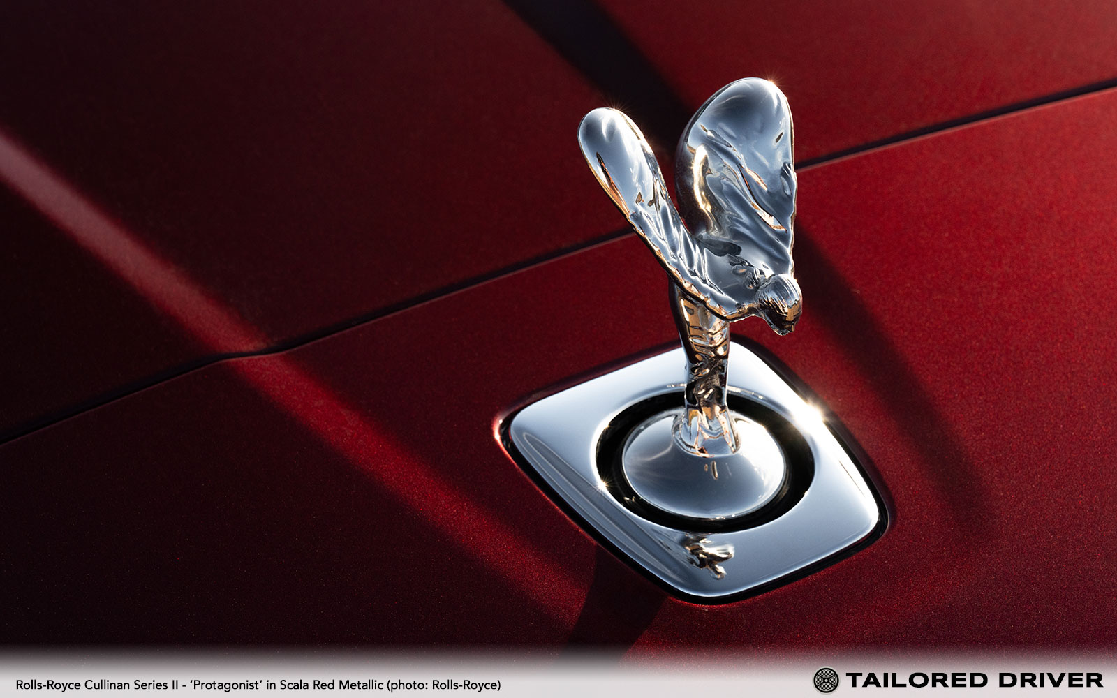 Color Check: Rolls-Royce Cullinan Series II in Scala Red